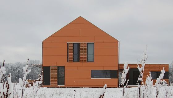 Das Siegerhaus: passivhaus-eco (Foto: passivhaus-eco Bucher und Hüttinger)