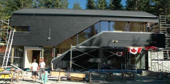 Offizielle Vorstellung des Österreich-Hauses zu den olympischen Winterspielen 2010 in Whistler (Foto APG)